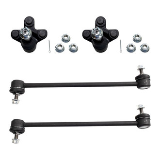TRQ® - Front Ball Joint and Suspension Kit