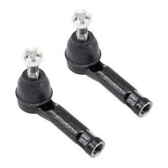 TRQ® - Front Driver and Passenger Side Outer Steering Tie Rod End Kit
