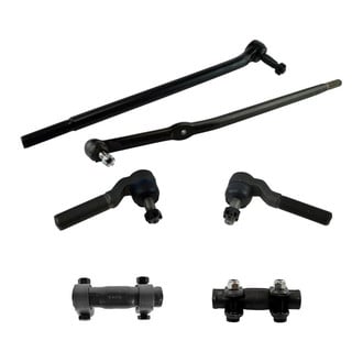TRQ® - Front Driver and Passenger Side Steering Tie Rod End Kit