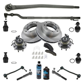 TRQ® - Front Brake Rotor and Suspension Kit