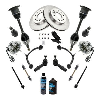 TRQ® - Brake Rotor and Suspension Kit