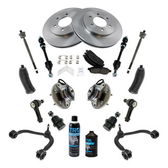 TRQ® - Brake Rotor and Suspension Kit