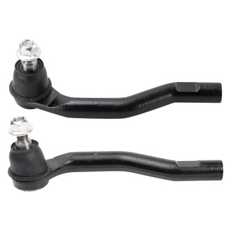 TRQ® - Front Driver and Passenger Side Outer Steering Tie Rod End Kit