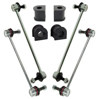 TRQ® - Front and Rear Control Arm and Suspension Kit