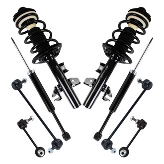 TRQ® - Front and Rear Strut and Suspension Kit