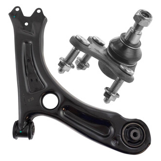 TRQ® - Front Passenger Side Control Arm and Suspension Kit