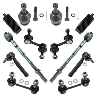 TRQ® - Front and Rear Ball Joint and Suspension Kit