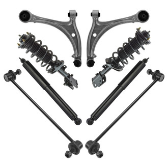 TRQ® - Front and Rear Control Arm and Suspension Kit
