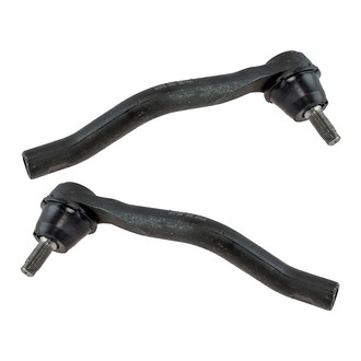 TRQ® - Front Driver and Passenger Side Outer Steering Tie Rod End Kit
