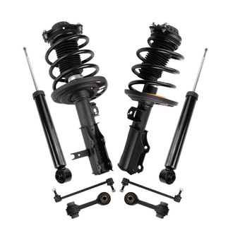TRQ® - Front and Rear Shock Absorber and Suspension Kit