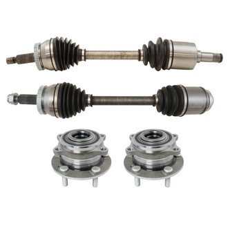 TRQ® PSA76544 - Front Drivetrain Kit