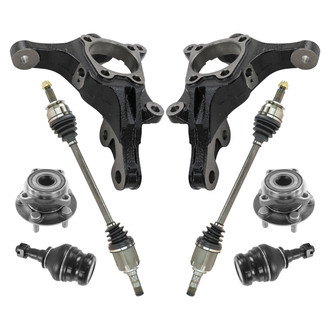 TRQ® - Front Axle Shaft and Suspension Kit