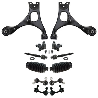 TRQ® - Front and Rear Control Arm and Suspension Kit