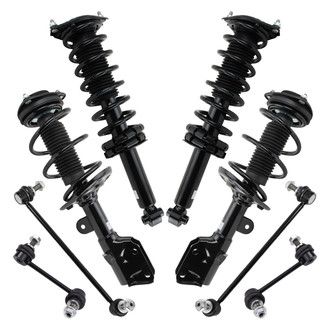 TRQ® - Front and Rear Strut and Suspension Kit