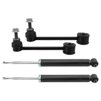 TRQ® - Rear Shock Absorber and Suspension Kit