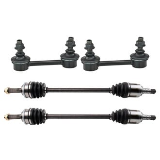 TRQ® - Rear Axle Shaft and Suspension Kit