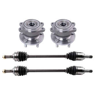 TRQ® - Rear Axle Shaft and Suspension Kit