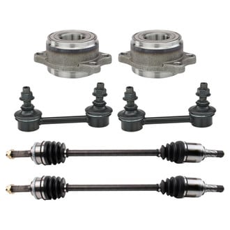 TRQ® - Rear Axle Shaft and Suspension Kit