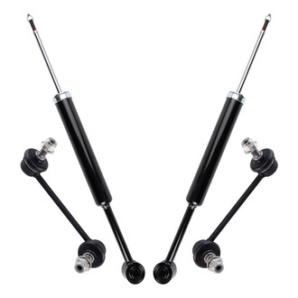 TRQ® PSA81165 - Rear Shock Absorber and Suspension Kit