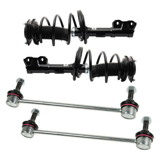TRQ® - Front Shock Absorber and Suspension Kit