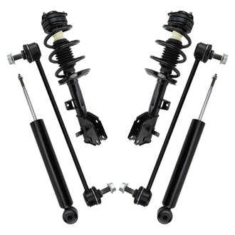 TRQ® - Front and Rear Shock Absorber and Suspension Kit