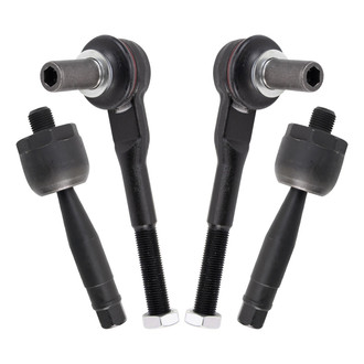 TRQ® - Front Inner and Outer Steering Tie Rod End Kit