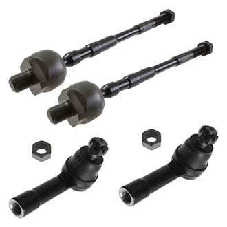 TRQ® - Front Inner and Outer Steering Tie Rod End Kit