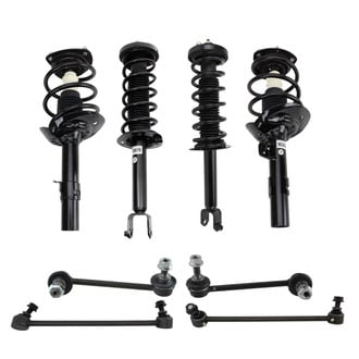 TRQ® - Front and Rear Shock Absorber and Suspension Kit