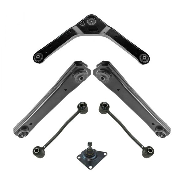 TRQ® - Rear Upper and Lower Control Arm and Suspension Kit