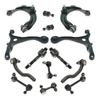 TRQ® - Front and Rear Control Arm and Suspension Kit