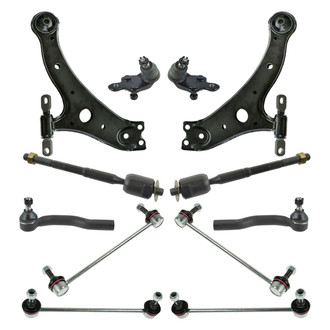 TRQ® - Front and Rear Control Arm and Suspension Kit