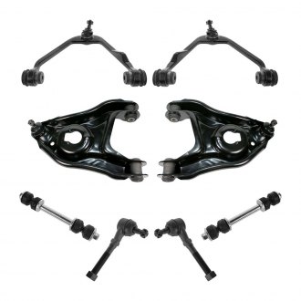 TRQ Front & Rear Suspension Kit For 2019-2022 Jeep Cherokee – Includes Struts, Shocks, Sway Bar Links – Complete 8-Piece Replacement Set