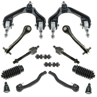 TRQ® - Front and Rear Control Arm and Suspension Kit