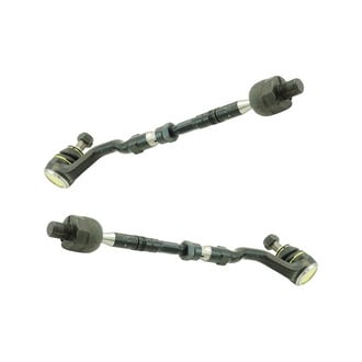 TRQ® - Front Driver and Passenger Side Inner and Outer Steering Tie Rod End Kit