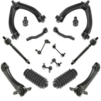 TRQ® - Front and Rear Control Arm and Suspension Kit