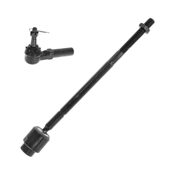 TRQ® - Front Driver and Passenger Side Steering Tie Rod Assembly