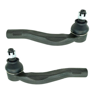 TRQ® - Front Driver and Passenger Side Outer Steering Tie Rod End Kit