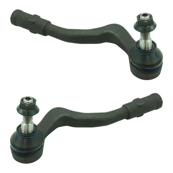 TRQ® - Front Driver and Passenger Side Outer Steering Tie Rod End Kit