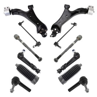 TRQ® - Front and Rear Control Arm and Suspension Kit