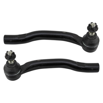 TRQ® - Front Driver and Passenger Side Outer Steering Tie Rod End Kit