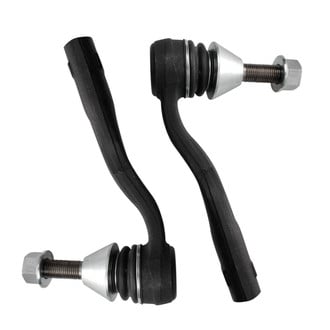 TRQ® - Front Driver and Passenger Side Outer Steering Tie Rod End Kit