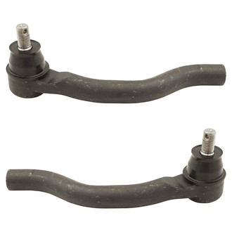 TRQ® - Front Driver and Passenger Side Outer Steering Tie Rod End Kit