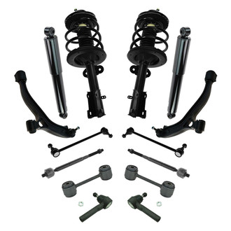 TRQ® - Front and Rear Control Arm and Suspension Kit