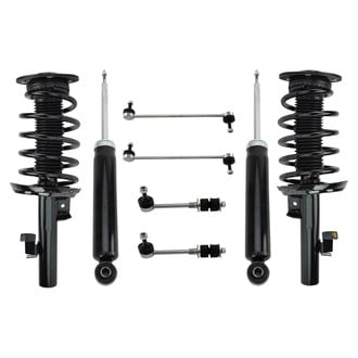 TRQ® - Front and Rear Shock Absorber and Suspension Kit