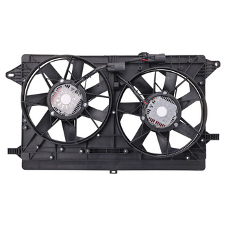 TRQ® - Dual Radiator and Condenser Fan Assembly