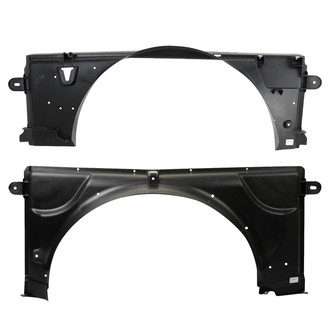 TRQ® - Engine Cooling Fan Shroud Kit