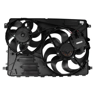 TRQ® - Dual Radiator and Condenser Fan Assembly