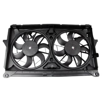 TRQ® - Dual Radiator and Condenser Fan Assembly