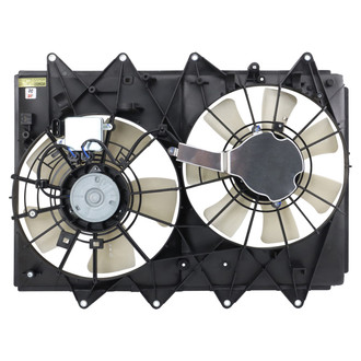 TRQ® - Dual Radiator and Condenser Fan Assembly
