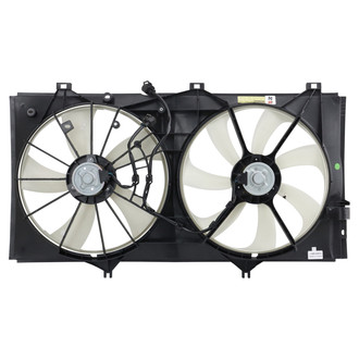 TRQ® - Dual Radiator and Condenser Fan Assembly
